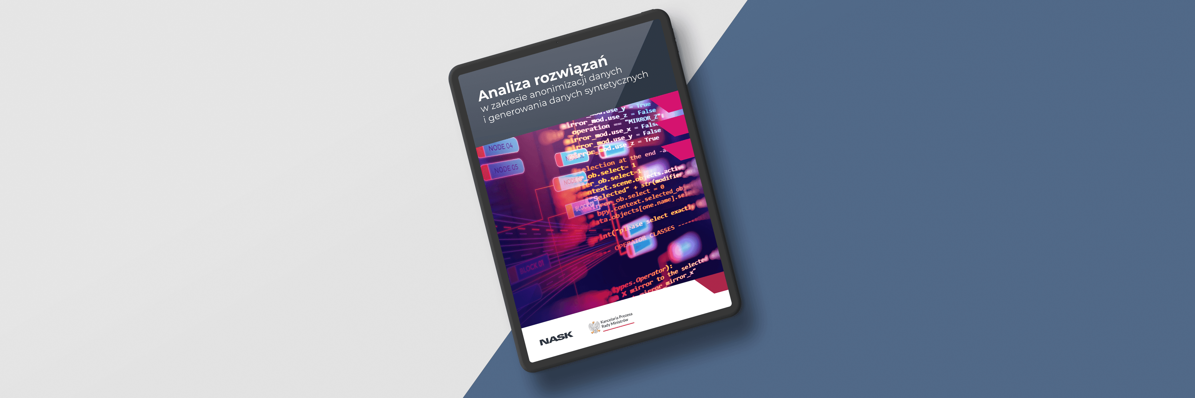 Analiza rozwiązań w zakresie anonimizacji danych i generowania danych syntetycznych