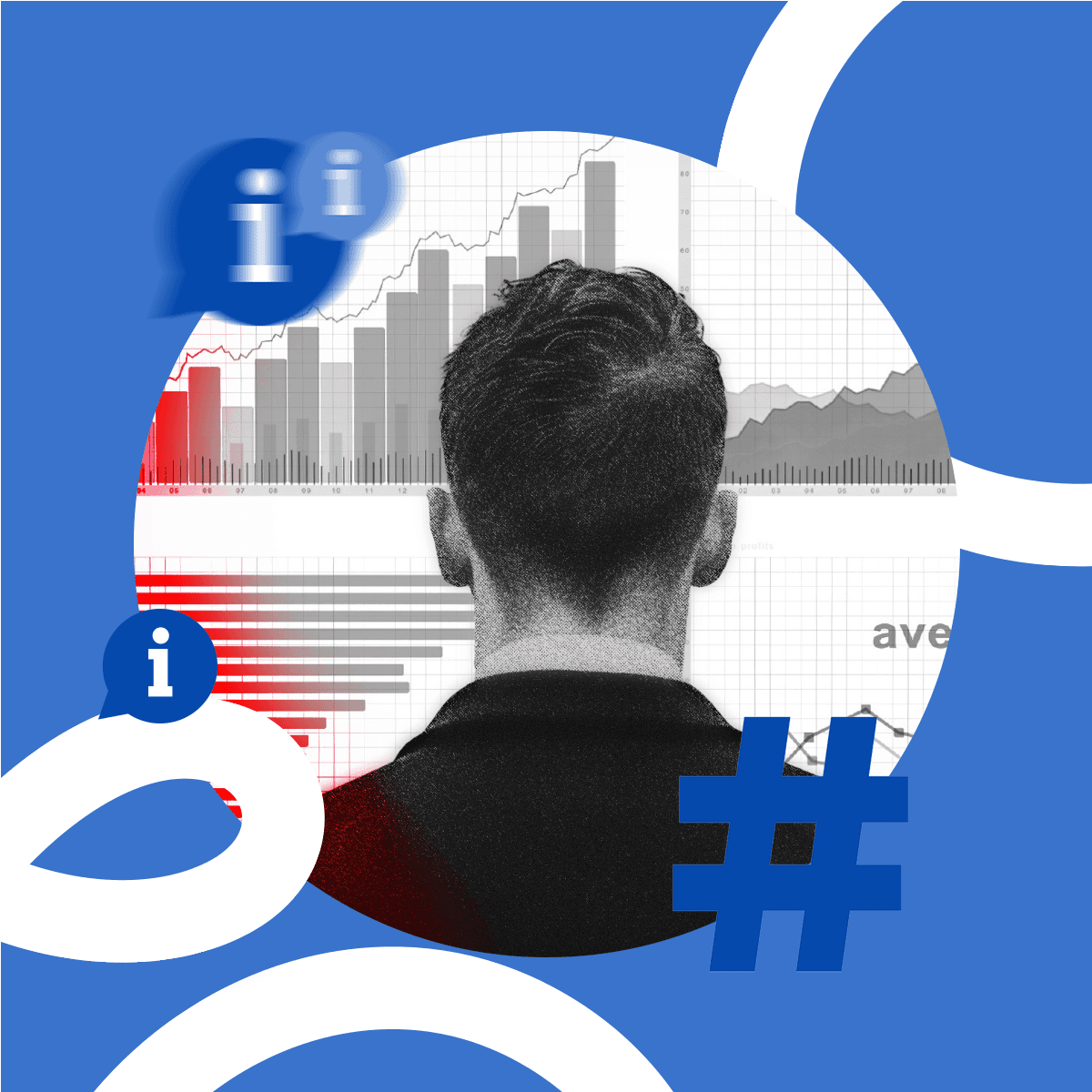 Grafika przedstawiająca mężczyznę stojącego tyłem