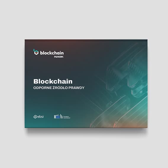 Blockchain - odporne źródło prawdy - okładka publikacji